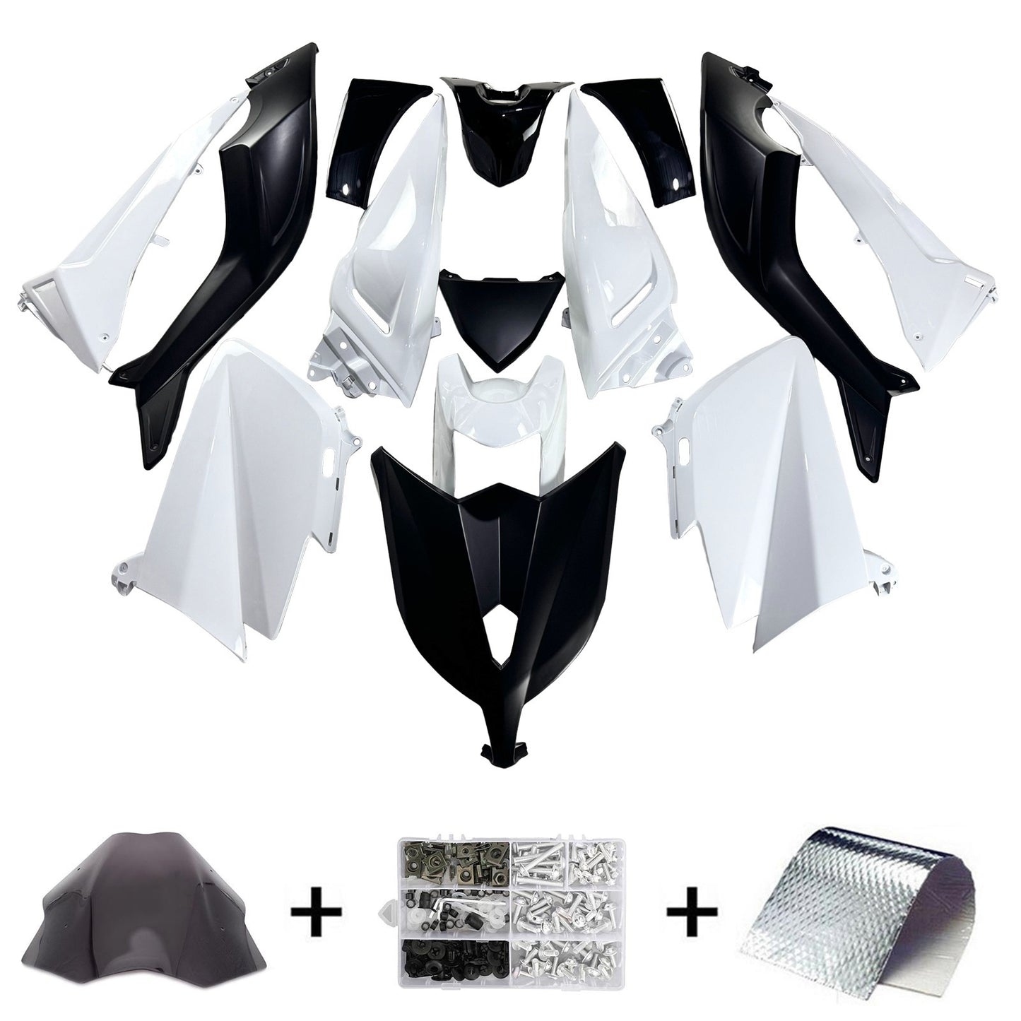 Kit di carenatura Codografia adatta per Yamaha T-Max TMAX530 2012-2014