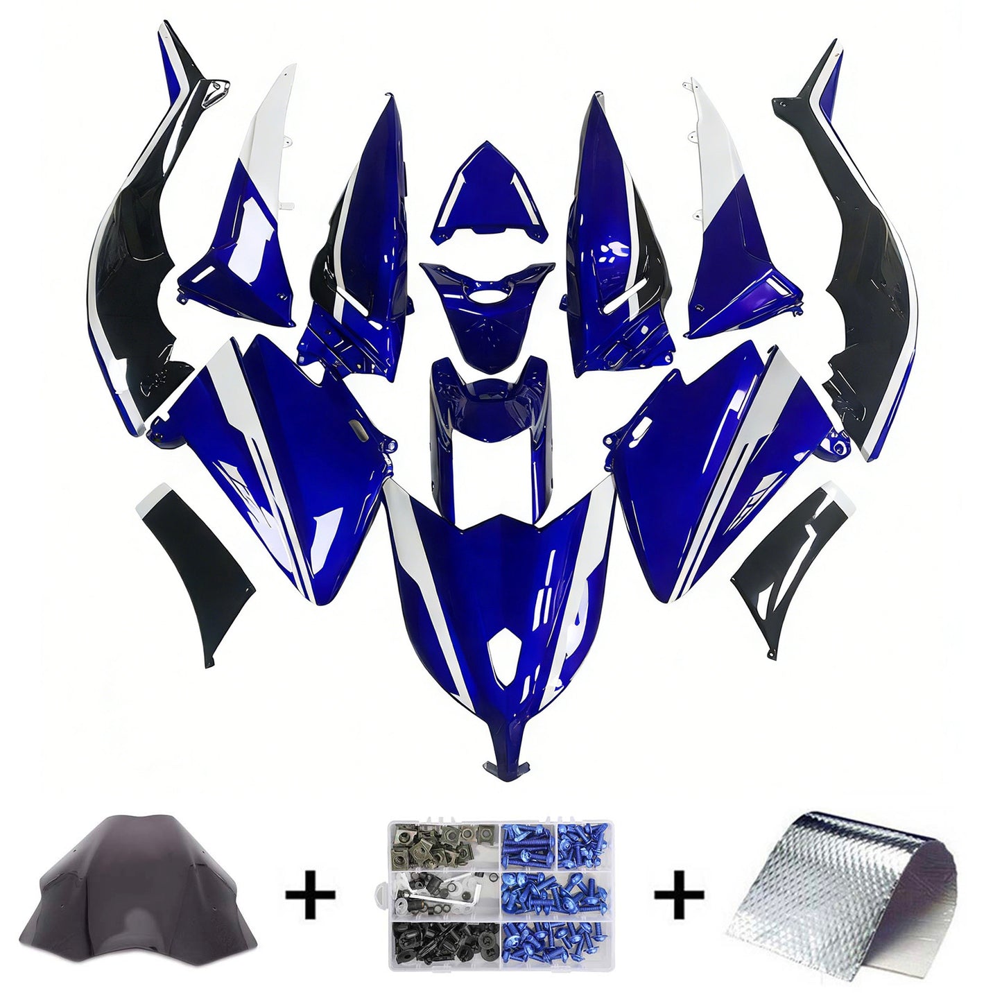 Amotopart Yamaha T-Max TMAX530 2012-2014 Kit carena Carrozzeria