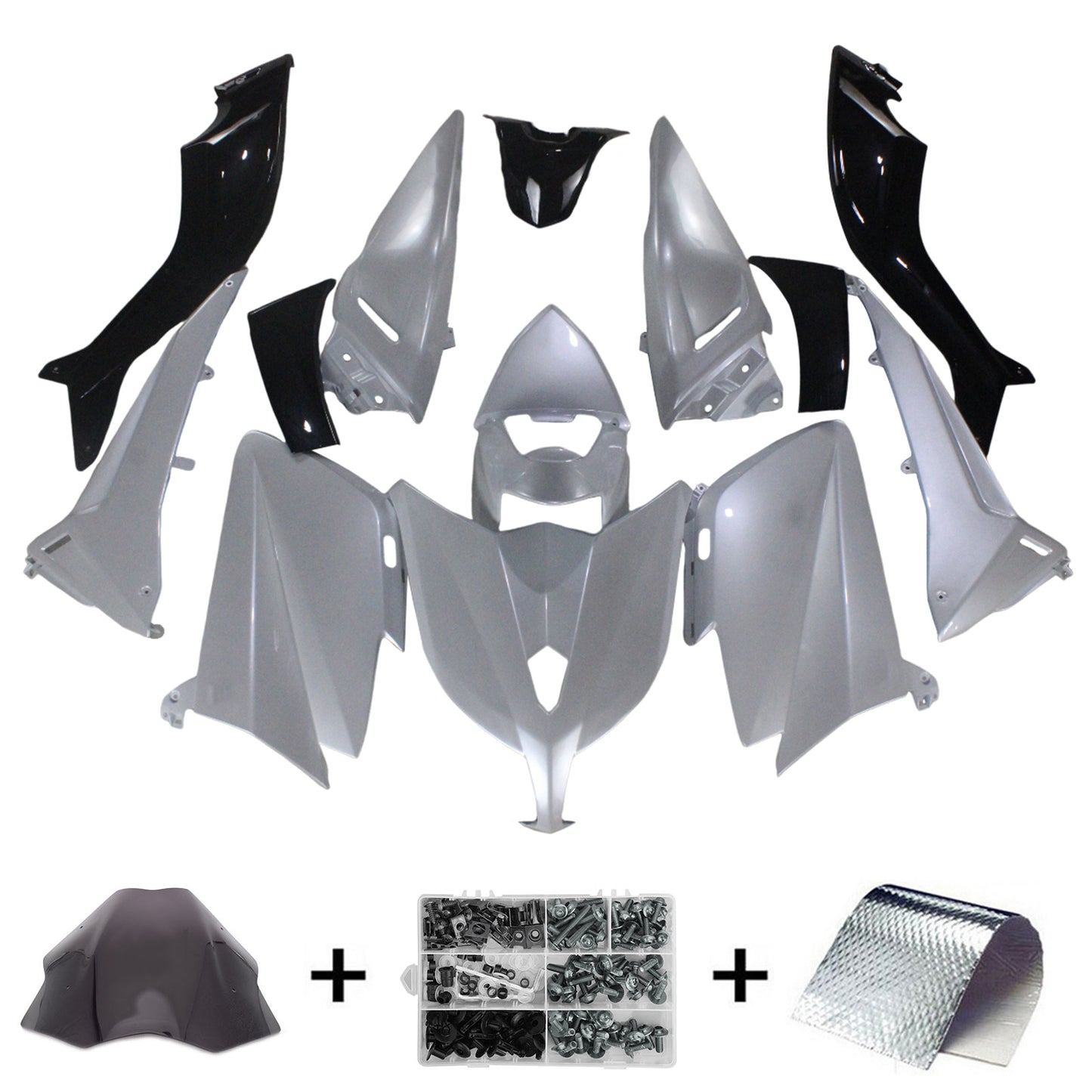 Amotopart Yamaha T-Max TMAX530 2012-2014 Kit carena Carrozzeria