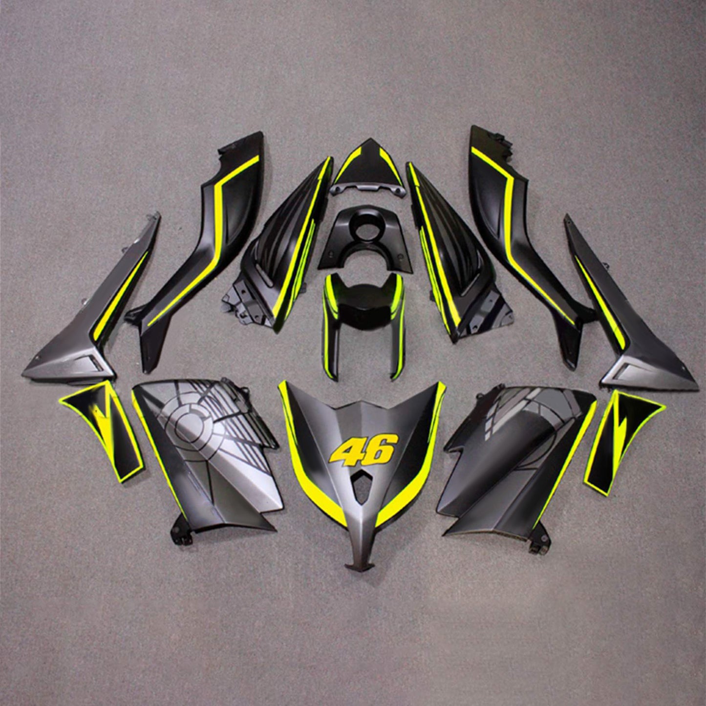 Amotopart Yamaha T-Max TMAX530 2012-2014 Kit carena Carrozzeria