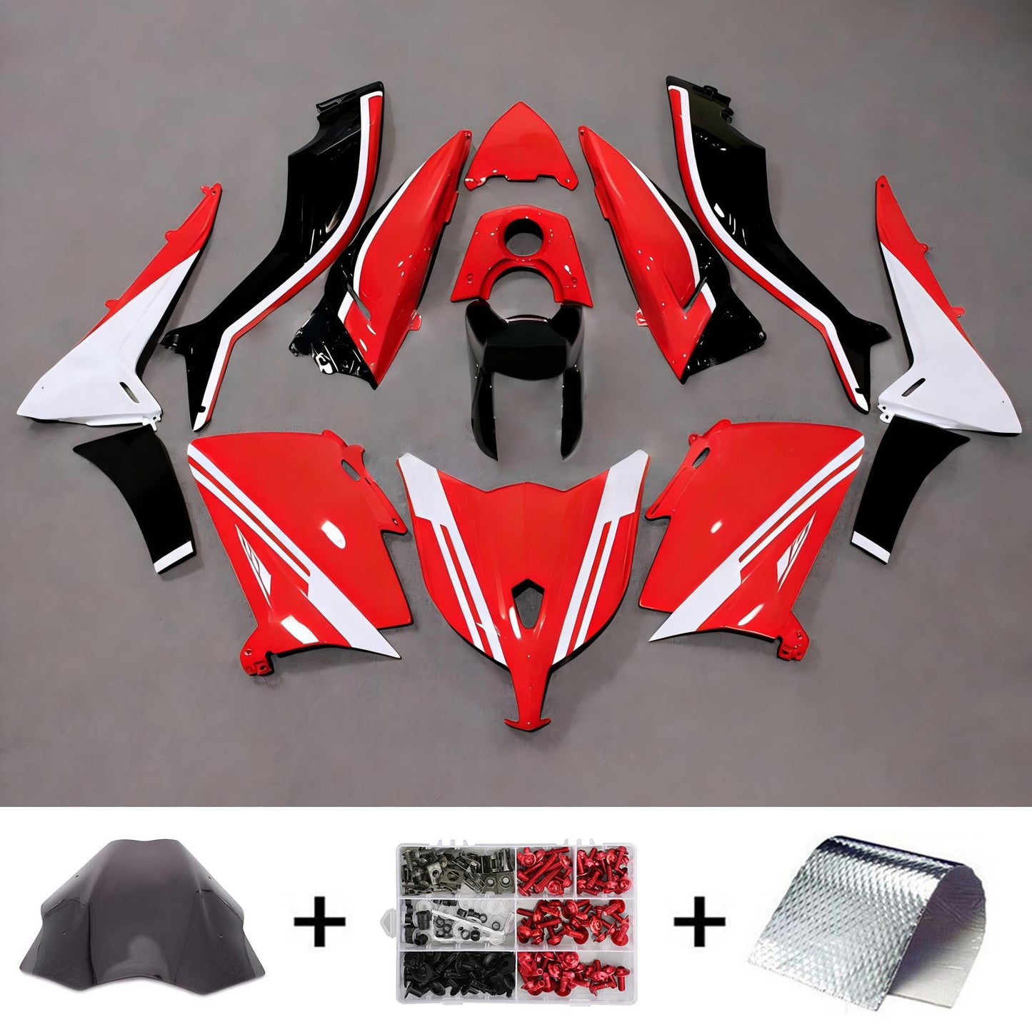 Amotopart Yamaha T-Max TMAX530 2012-2014 Kit carena Carrozzeria