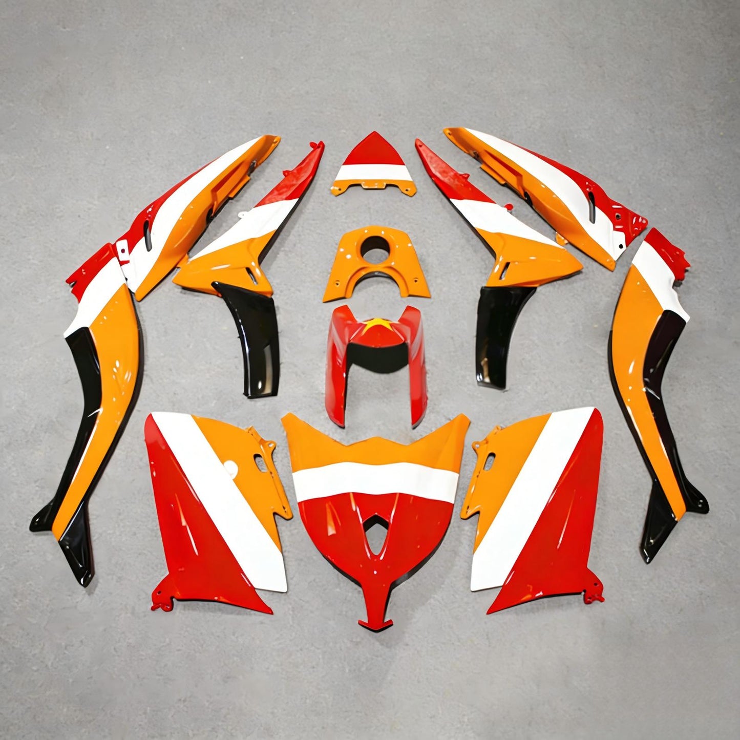 Amotopart Yamaha T-Max TMAX530 2012-2014 Kit carena Carrozzeria