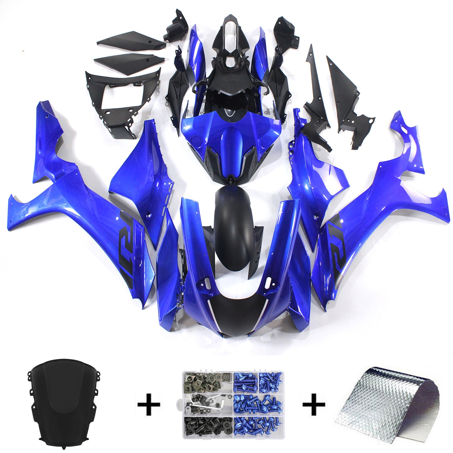 Yamaha YZF R1 2020-2023 Kit Carena Carrozzeria Plastica ABS