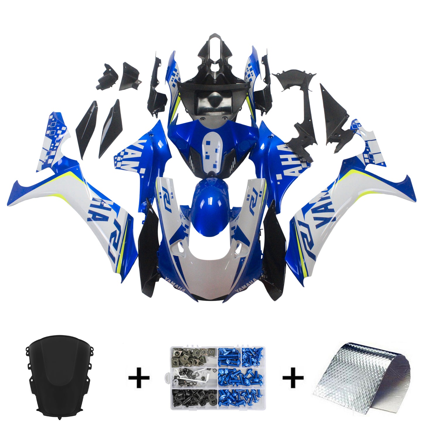 Yamaha YZF R1 2020-2023 Kit Carena Carrozzeria Plastica ABS