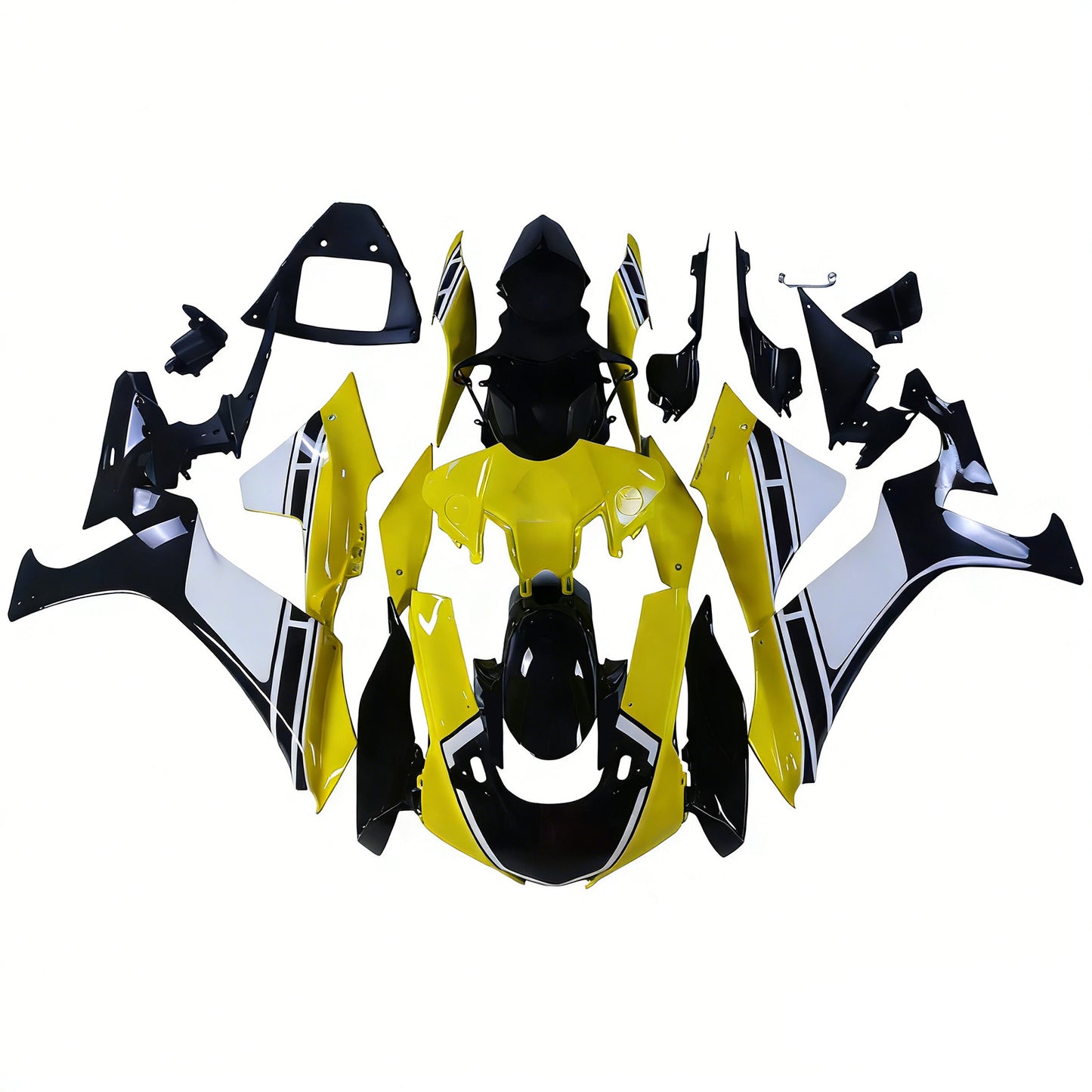 Kit carenatura Bodywork Abs di plastica adatta per Yamaha YZF-R1 2020-2024