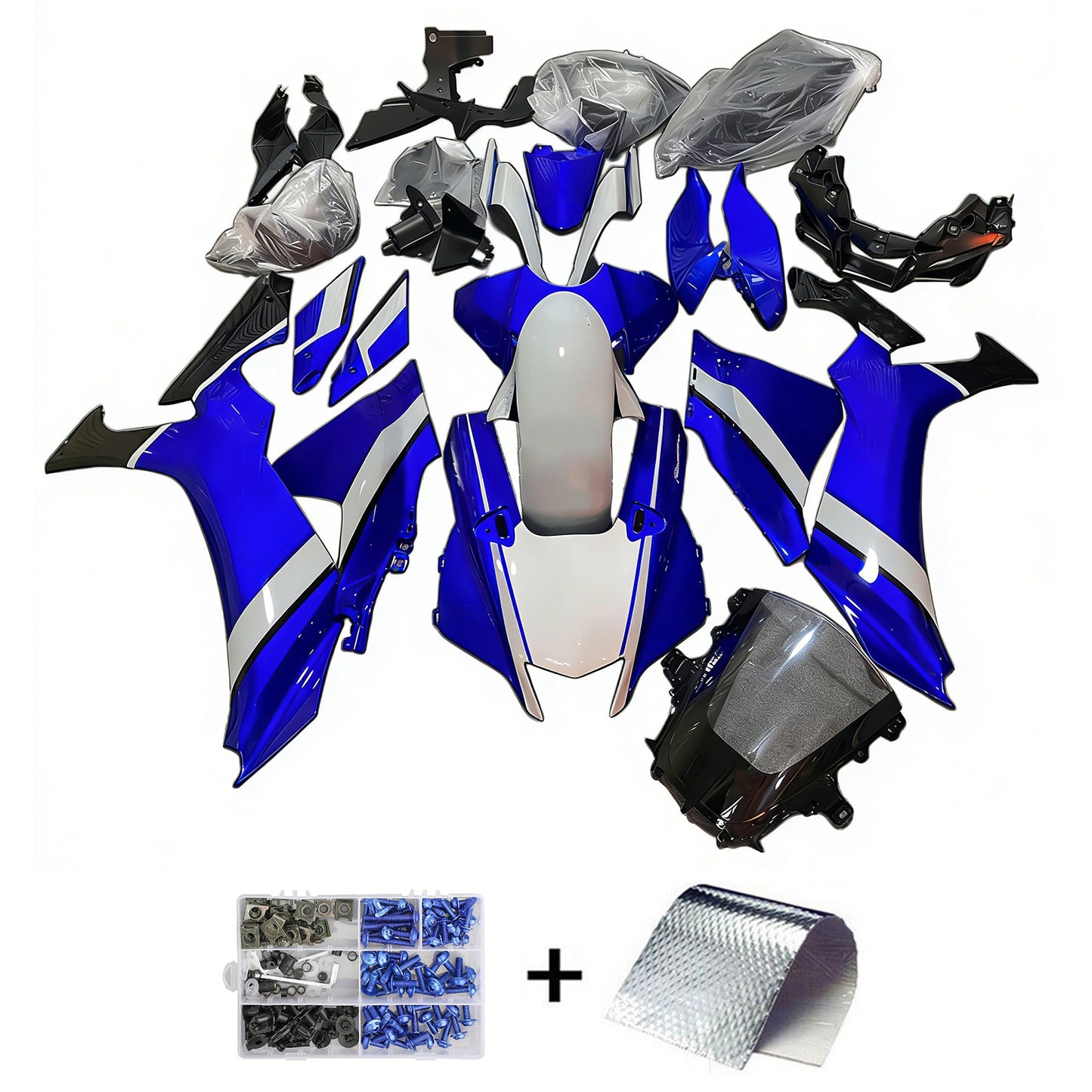 Kit carenatura per Yamaha YZF-R1 2020-2024 Carrozzeria in plastica ABS