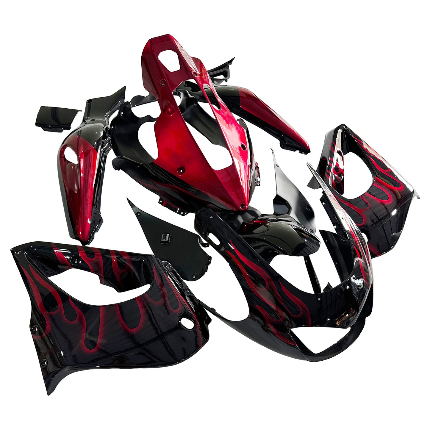 Kit Carena Iniezione Carrozzeria ABS Per Yamaha YZF1000R Thunderace 1997-2007