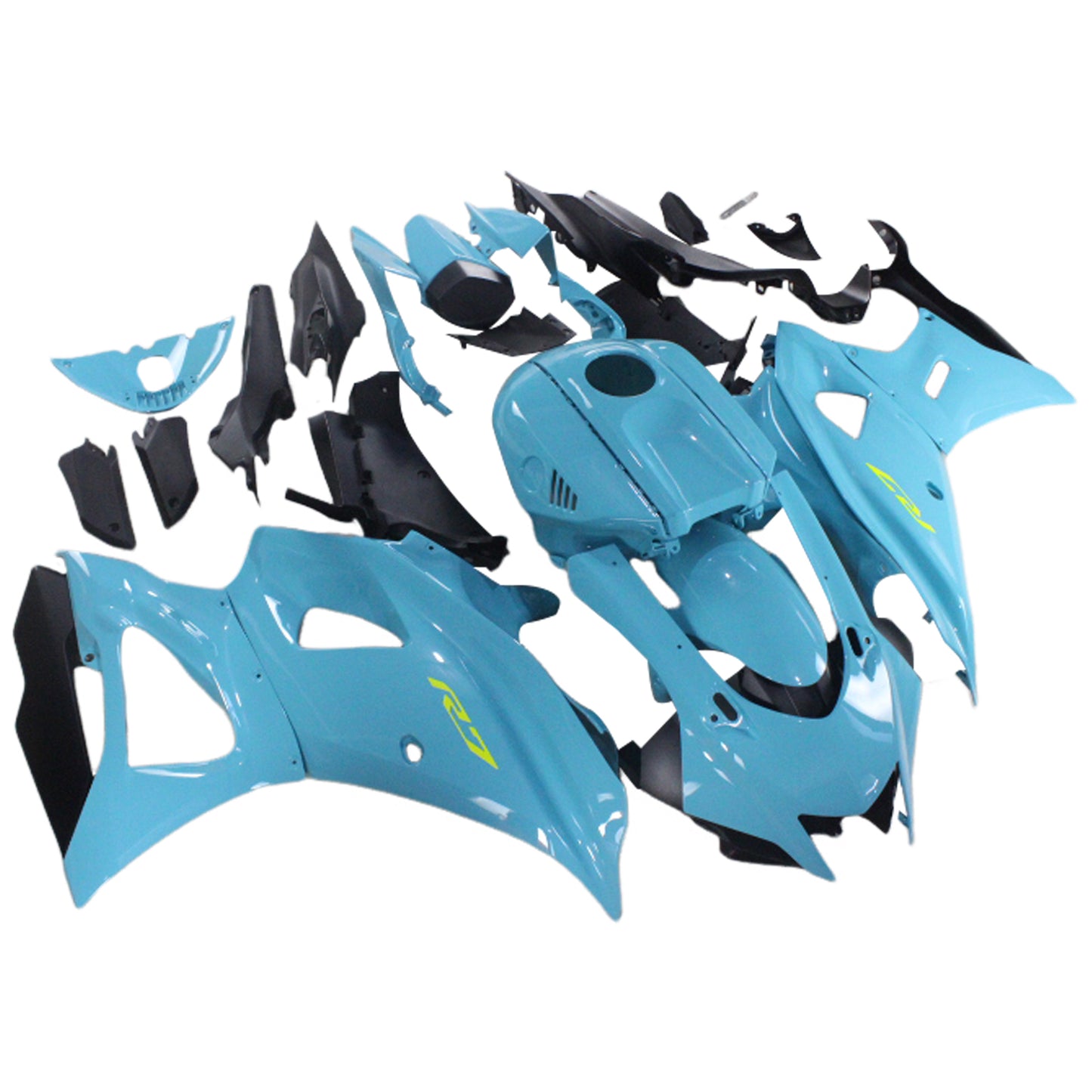 Kit carenatura iniezione Carrozzeria plastica ABS adatta per Yamaha YZF-R7 2021-2025