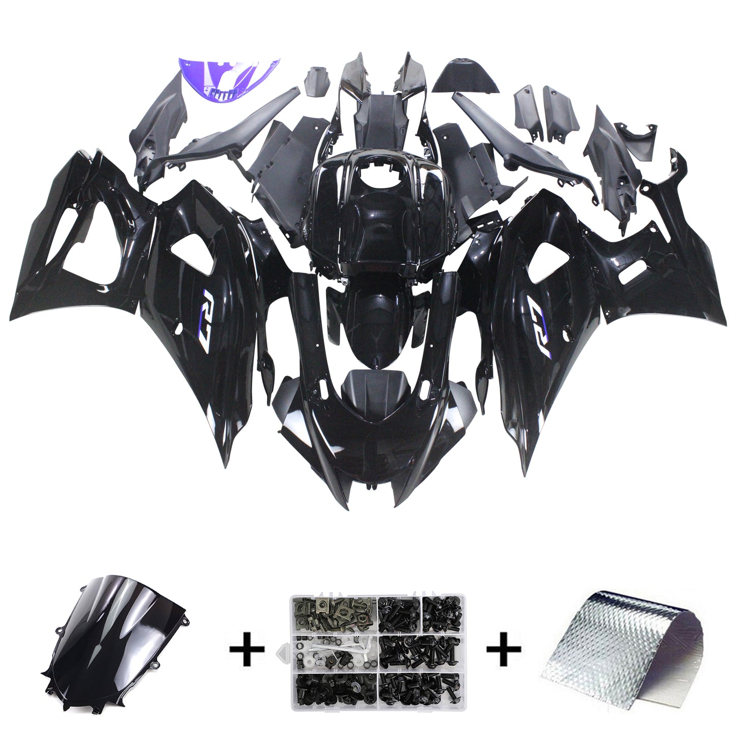 Amotopart Kit Carena Yamaha YZF-R7 2021-2025 Carrozzeria Plastica ABS