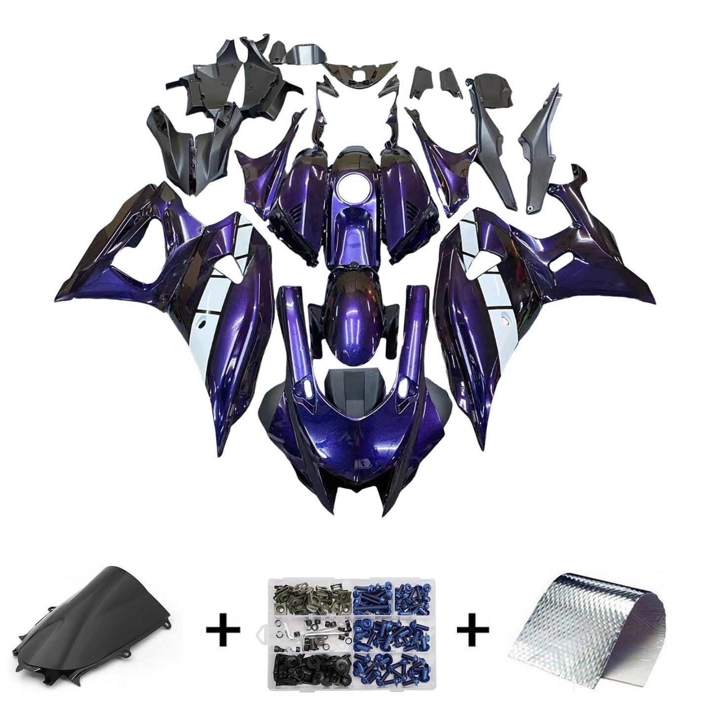 Amotopart Kit Carena Yamaha YZF-R7 2021-2025 Carrozzeria Plastica ABS