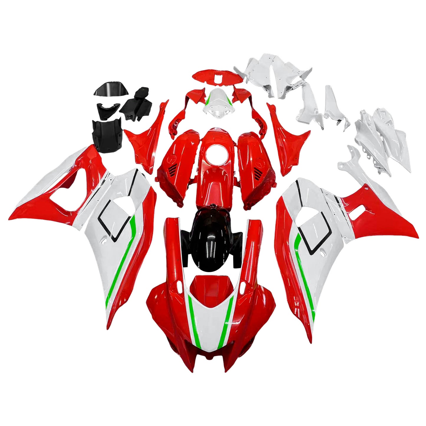 Kit carenatura iniezione Yamaha YZF-R7 2021-2025 Carrozzeria in plastica ABS