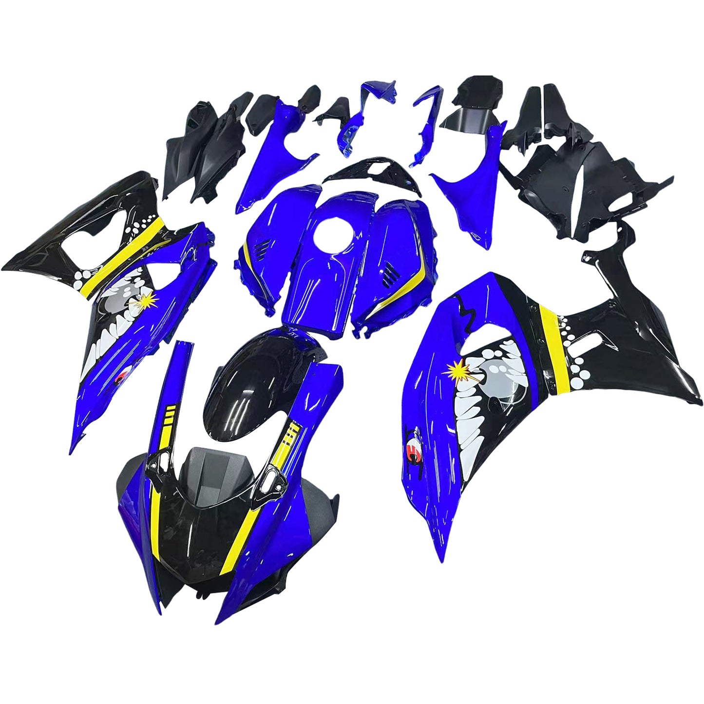 2021-2025 Yamaha YZF-R7 Kit carenatura iniezione Carrozzeria Plastica ABS