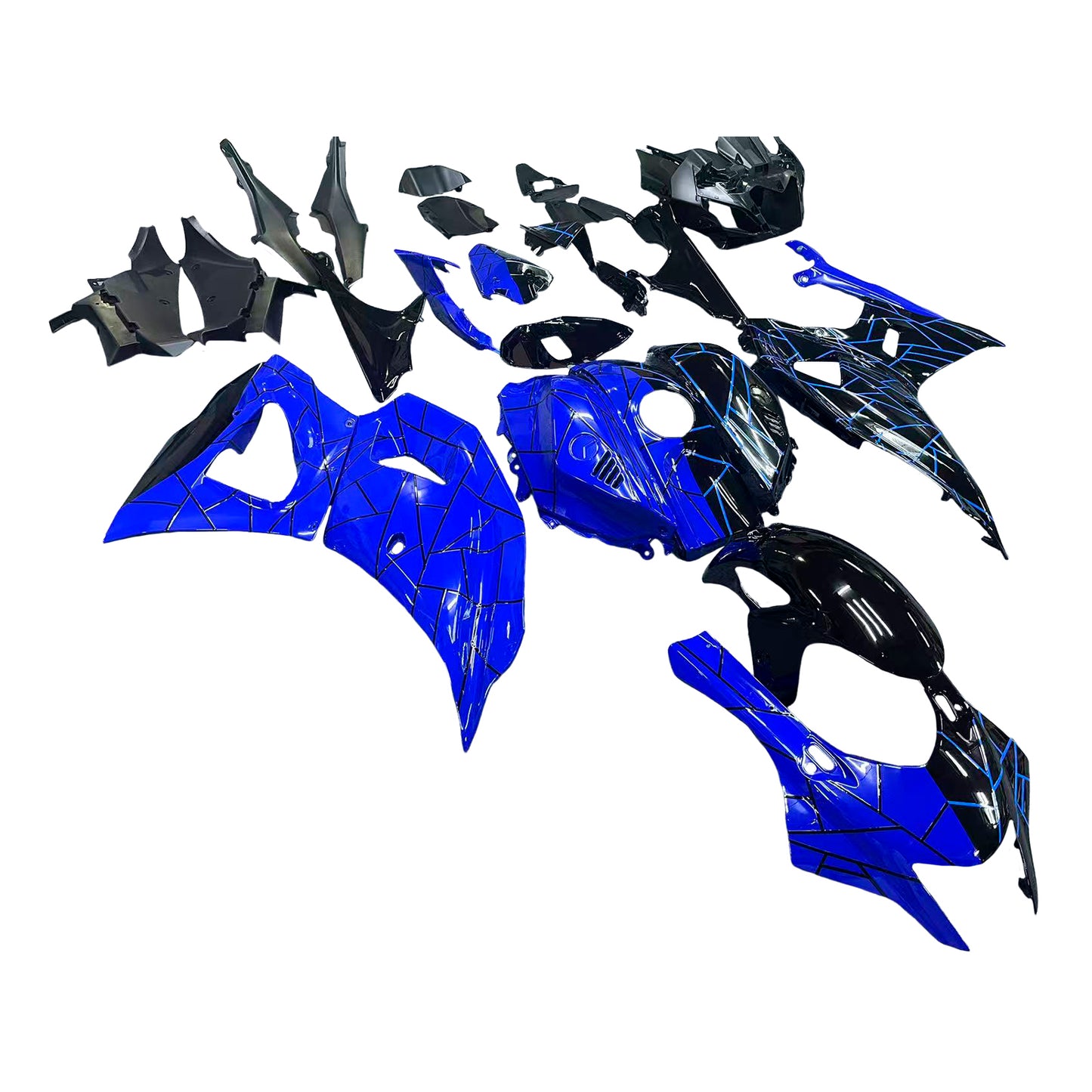 2021-2025 Yamaha YZF-R7 Kit carenatura iniezione Carrozzeria Plastica ABS