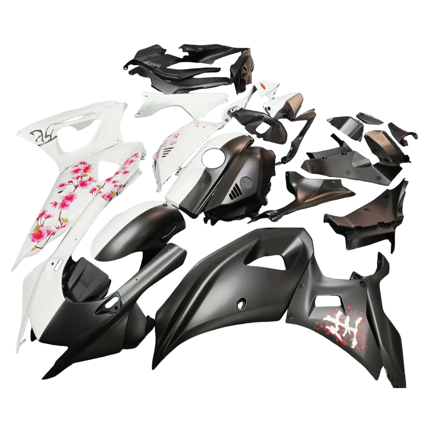 Kit carenatura iniezione in plastica ABS adatto per Yamaha YZF-R7 2021-2025