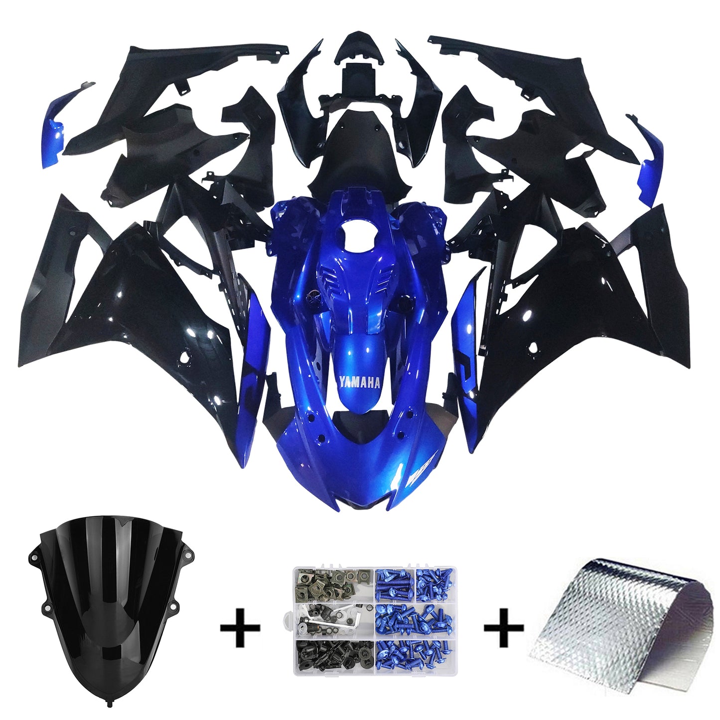 Kit carenatura iniezione adatta per Yamaha YZF R125 2019-2022