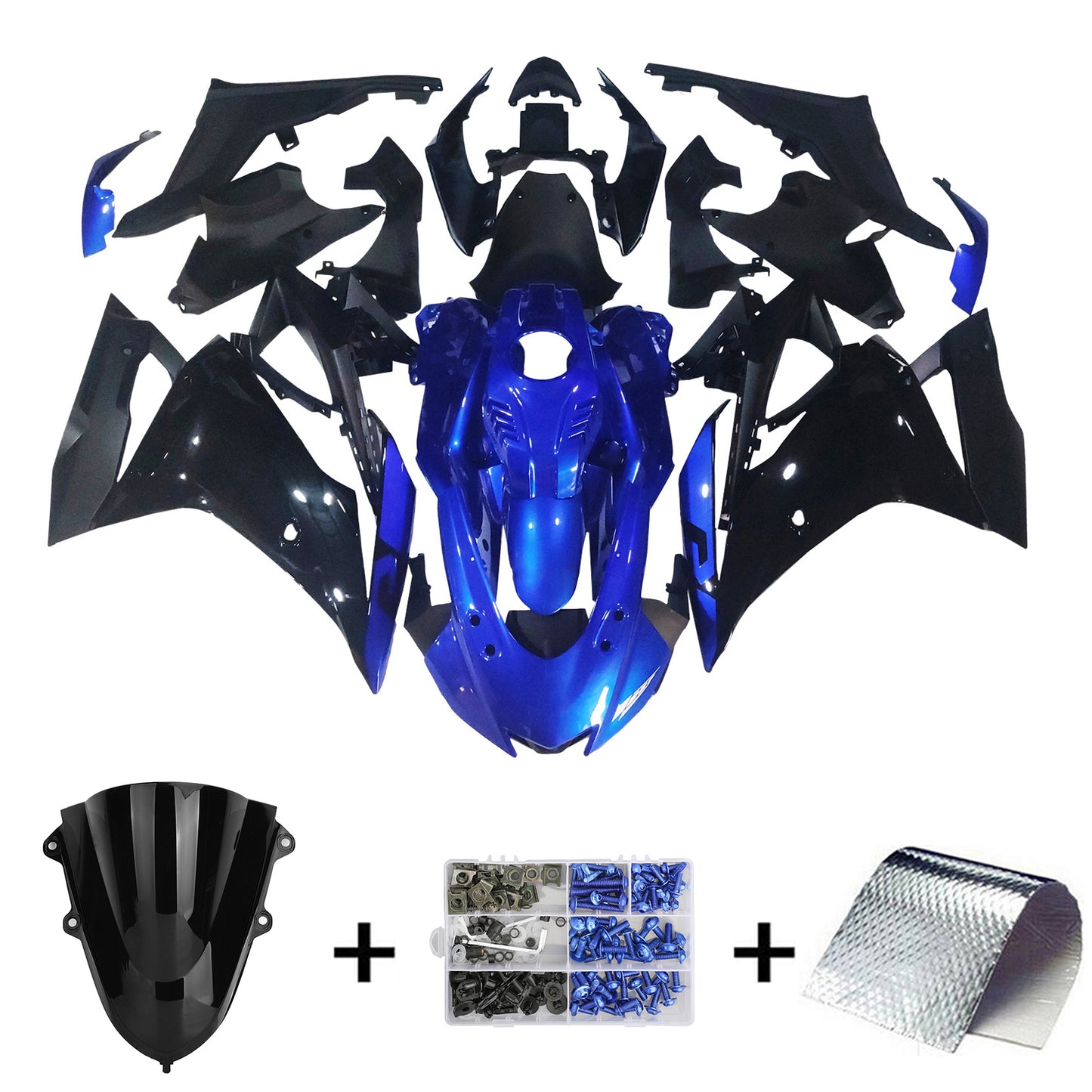 Kit carenatura iniezione adatta per Yamaha YZF R125 2019-2022
