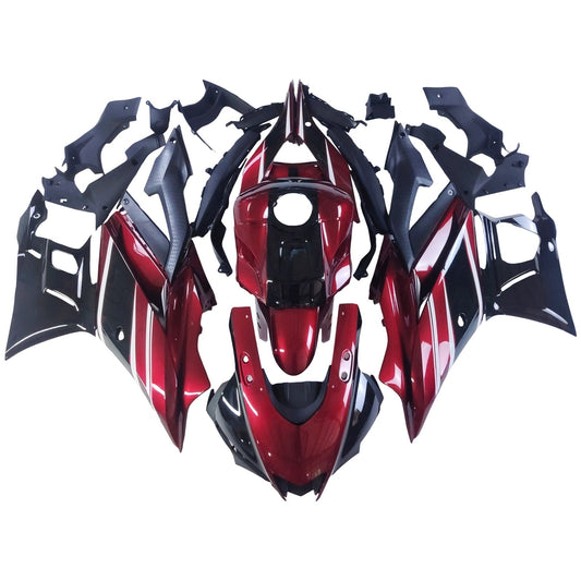 Kit carenatura Bodywork Abs di plastica adatta per Yamaha YZF R3 R25 2022-2024