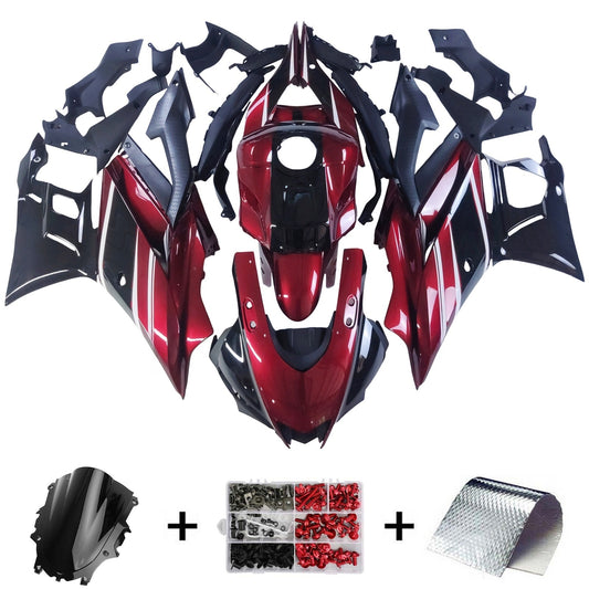Kit carenatura Bodywork Abs di plastica adatta per Yamaha YZF R3 R25 2022-2024