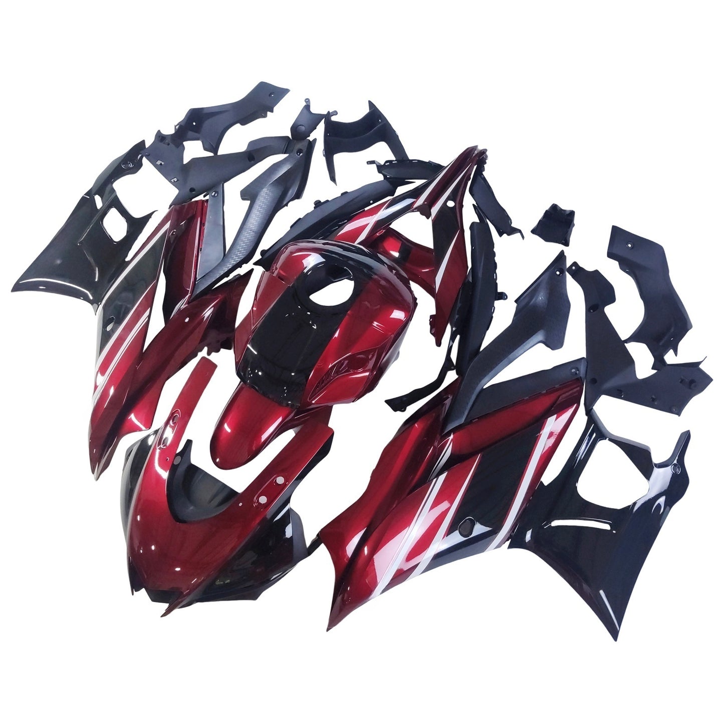 Kit carenatura Bodywork Abs di plastica adatta per Yamaha YZF R3 R25 2022-2024