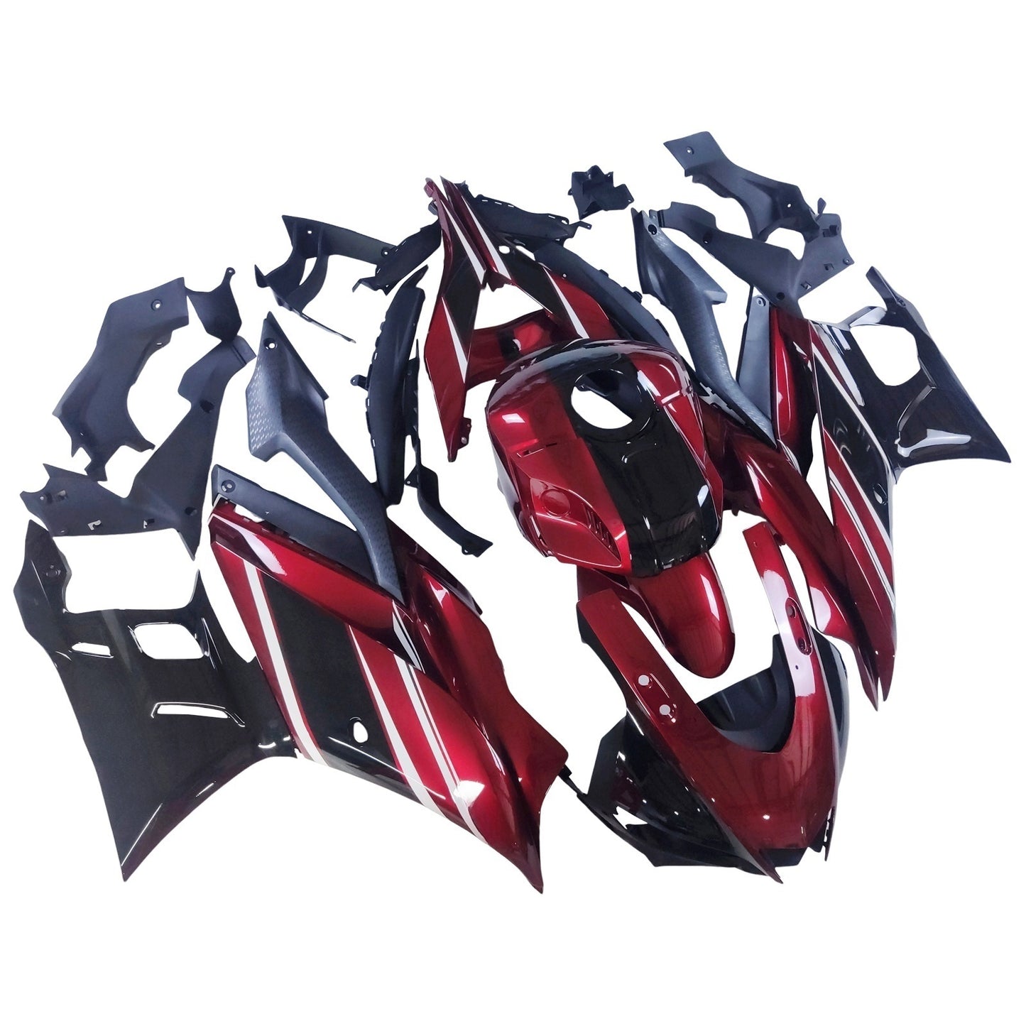 Kit carenatura Bodywork Abs di plastica adatta per Yamaha YZF R3 R25 2022-2024