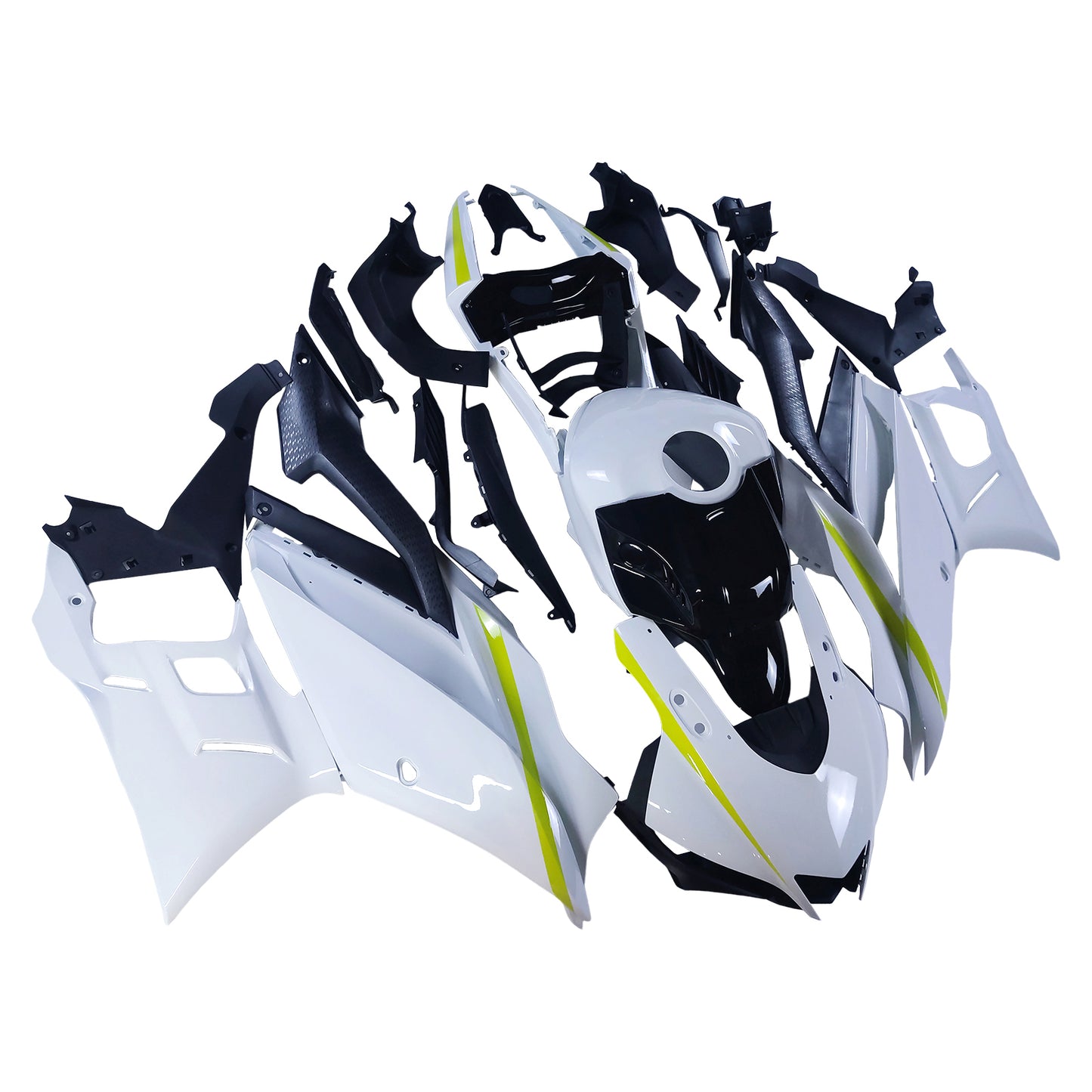 Kit carenatura Bodywork Abs di plastica adatta per Yamaha YZF R3 R25 2022-2024