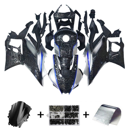 Amotopart Yamaha YZF-R3 R25 2022-2023 Kit carena Carrozzeria Plastica ABS