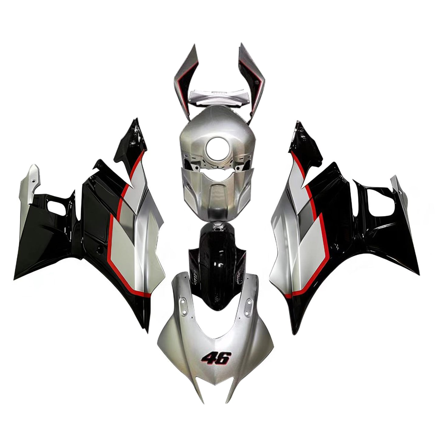 2022-2023 Yamaha YZF-R3 R25 Kit carenatura iniezione Carrozzeria Plastica ABS