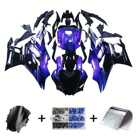 2022-2023 Yamaha YZF-R3 R25 Kit carenatura iniezione Carrozzeria Plastica ABS