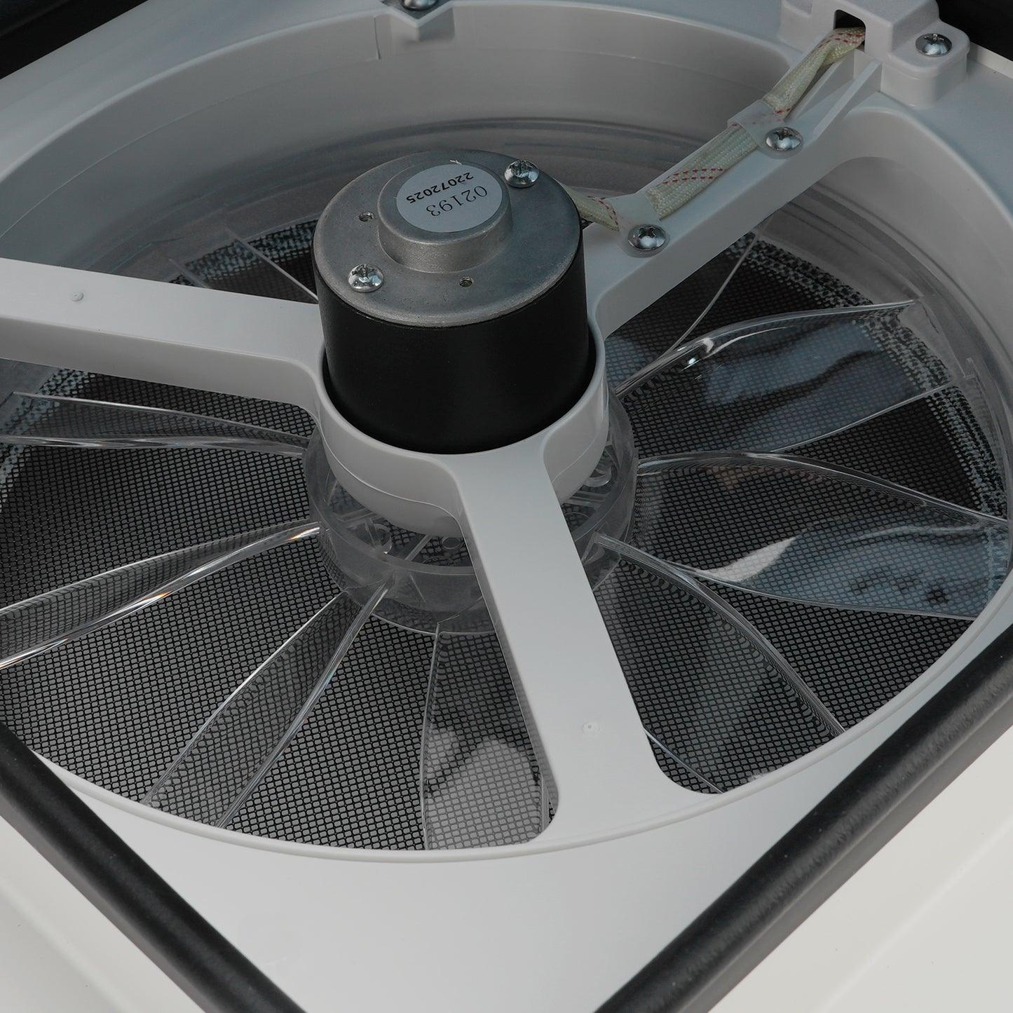 Ventilatore da tetto per camper da 11 pollici, motore a 3 velocità, lucernario da 12 V con luce a LED