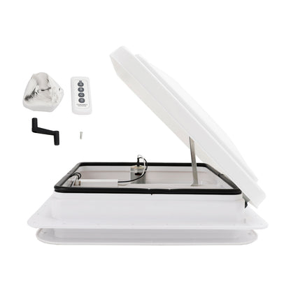14" Caravan Skylight Roof Vent Remote Control Camper Motorhome RV Aspiratore