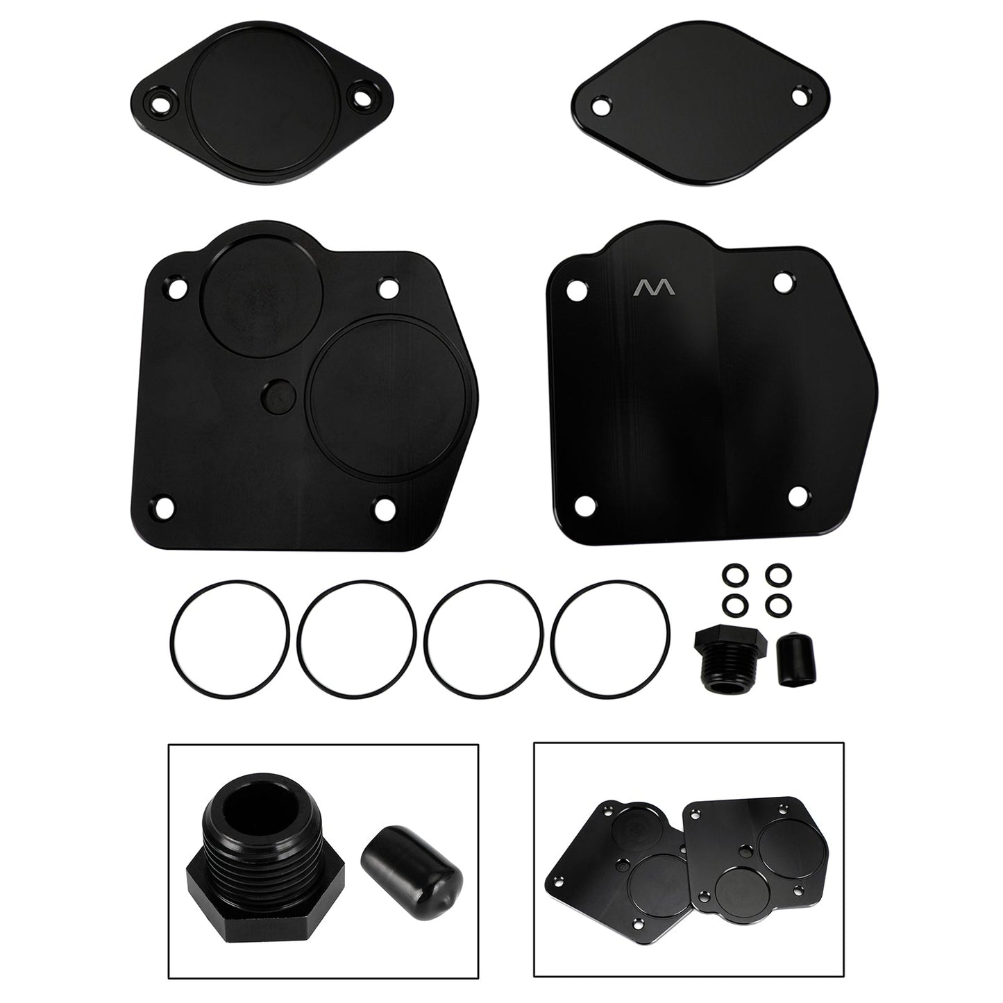 Sea-Doo RXT 215 RXTX 255 05-10 Wake 215 08-09 CNC Billet OPAS Block Off Kit