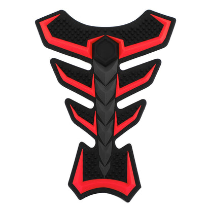 Paraserbatoio in gomma per bici da moto, protezione per gas, adesivo, copertura a lisca di pesce generico