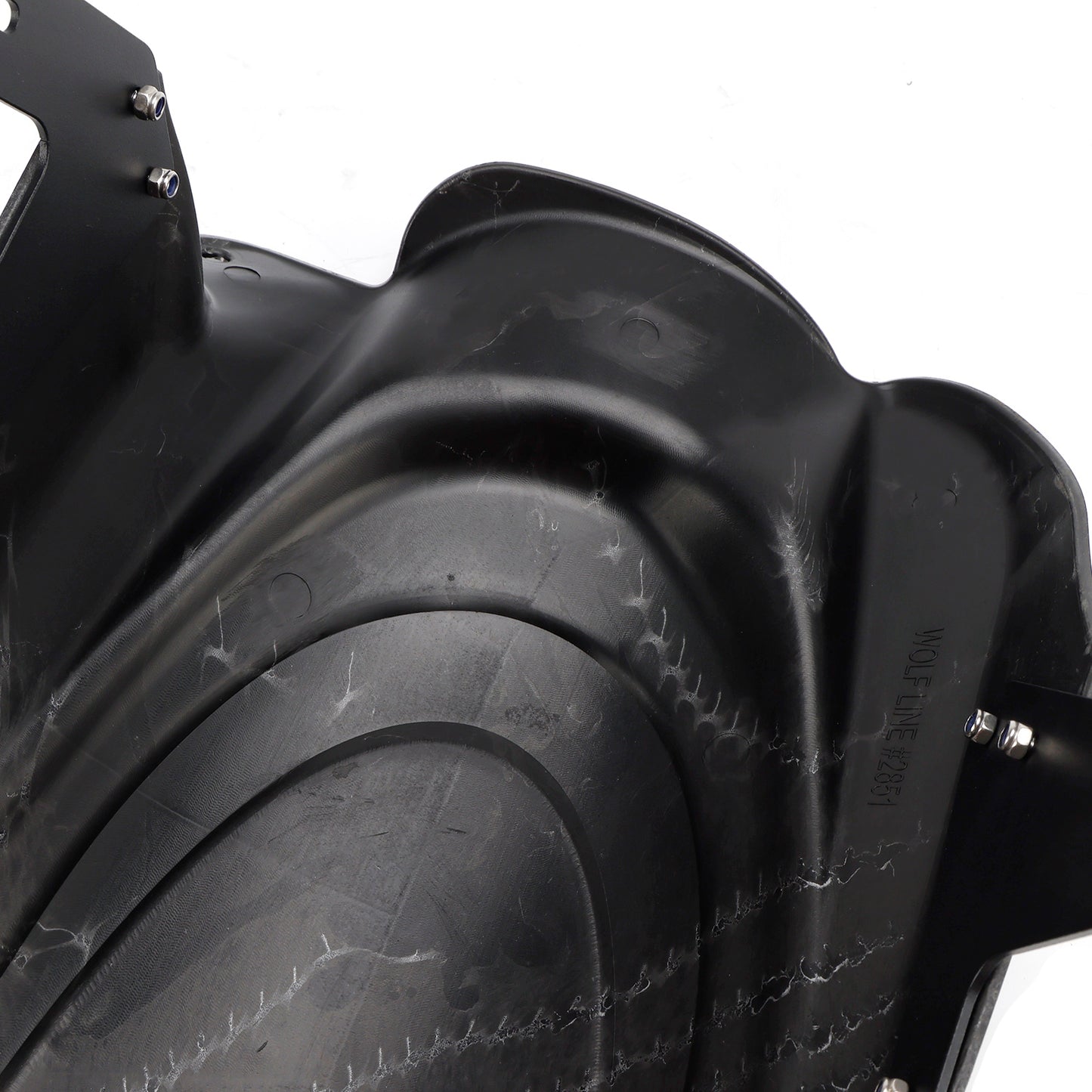 Parafango Parafango Posteriore per KAWASAKI VERSYS 650 KLE650 2015-2025 Carbonio Generico