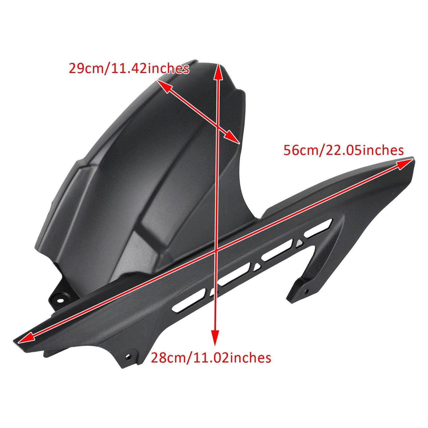 Parafango posteriore per moto Parafango parafango per KAWASAKI Z900 Z900RS 17-24 Generico