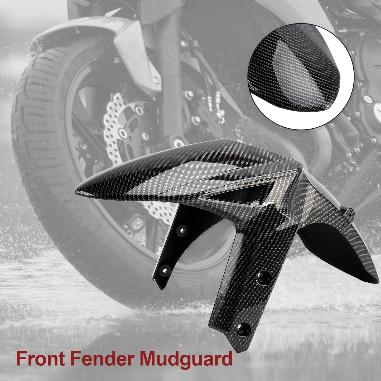 Parafango anteriore Parafango Carenatura Carenatura Per Kawasaki Versys650 KLE650 2015-2021 Generico
