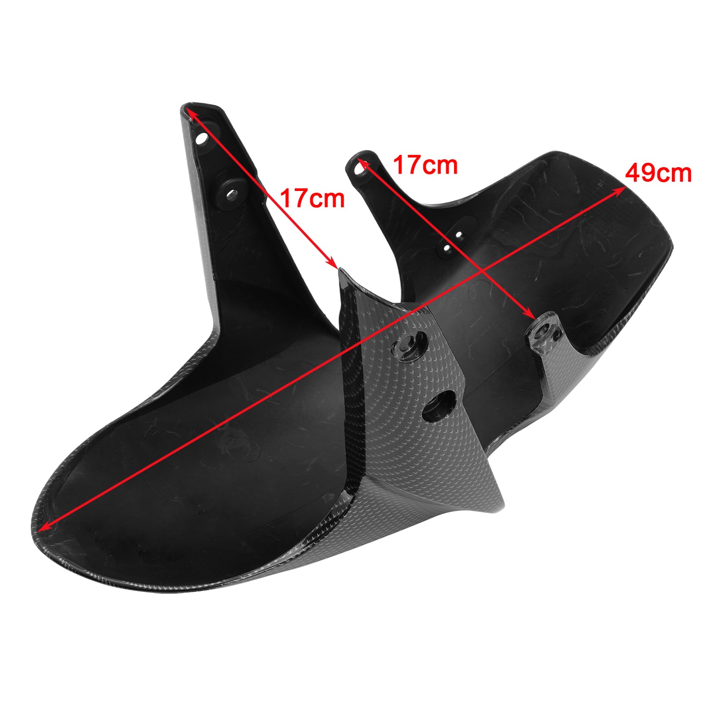 Parafango anteriore parafango Hugger carenatura carenatura per Suzuki GSX-S750 2017-2024 generico