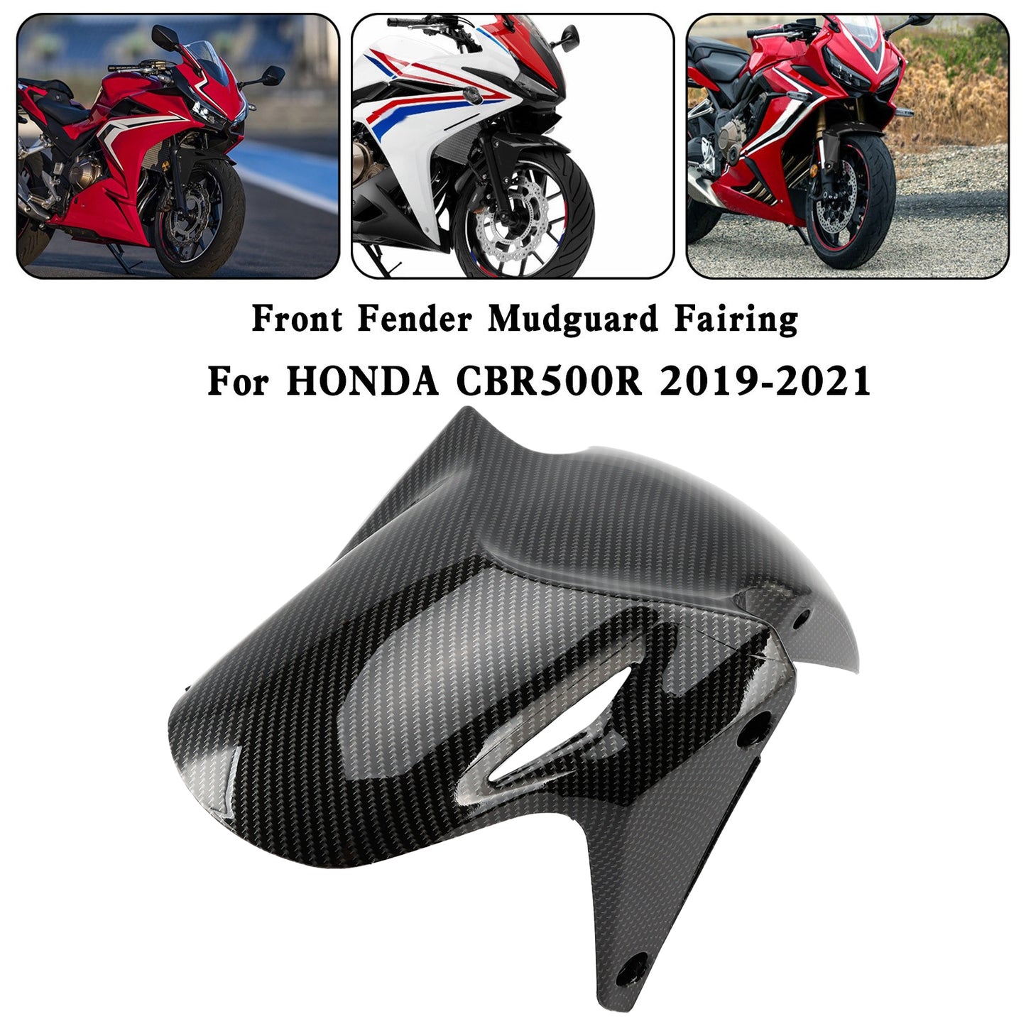 HONDA CBR500R 2019-2021 CBR400R 22-23 Parafango anteriore parafango parafango carenatura carenatura