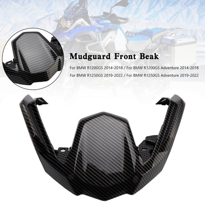 Naso a becco di estensione parafango in carbonio per BMW R1200 R1250 GS Adventure 2014-2022
