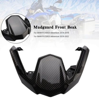 Naso a becco di estensione parafango in carbonio per BMW R1200 R1250 GS Adventure 2014-2022