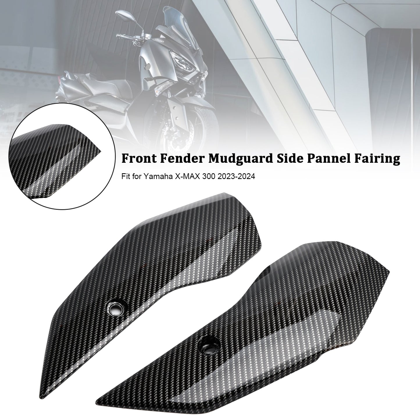 Carenatura del pannello laterale del parafango anteriore Yamaha X-MAX 300 XMAX300 2023-2025