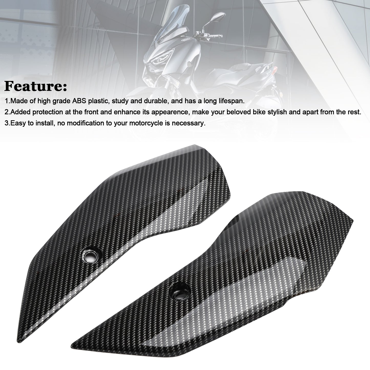 Carenatura del pannello laterale del parafango anteriore Yamaha X-MAX 300 XMAX300 2023-2025