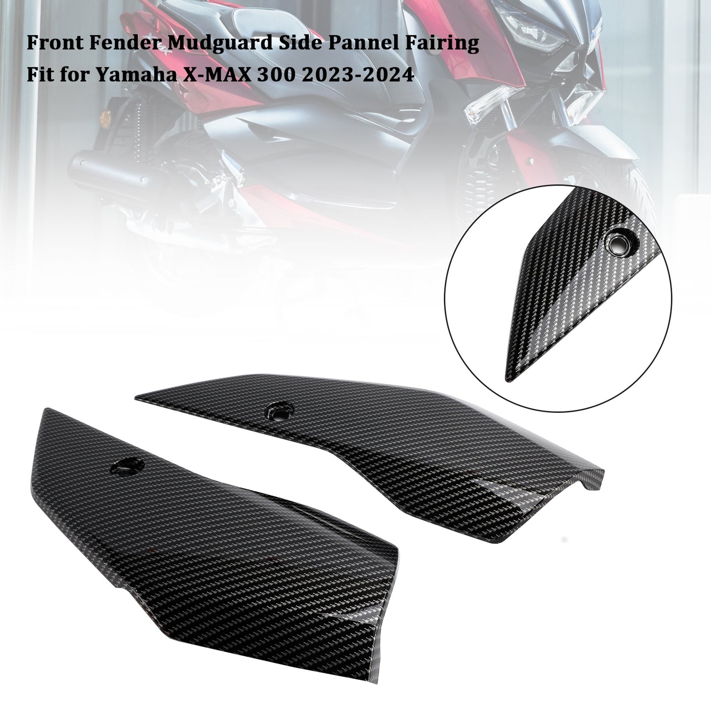 Carenatura del pannello laterale del parafango anteriore Yamaha X-MAX 300 XMAX300 2023-2025
