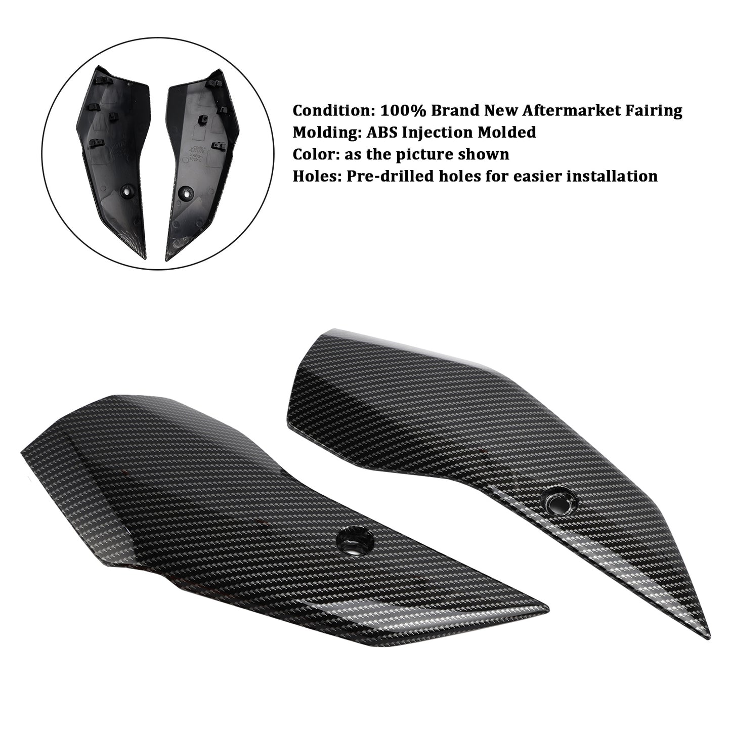 Carenatura del pannello laterale del parafango anteriore Yamaha X-MAX 300 XMAX300 2023-2025