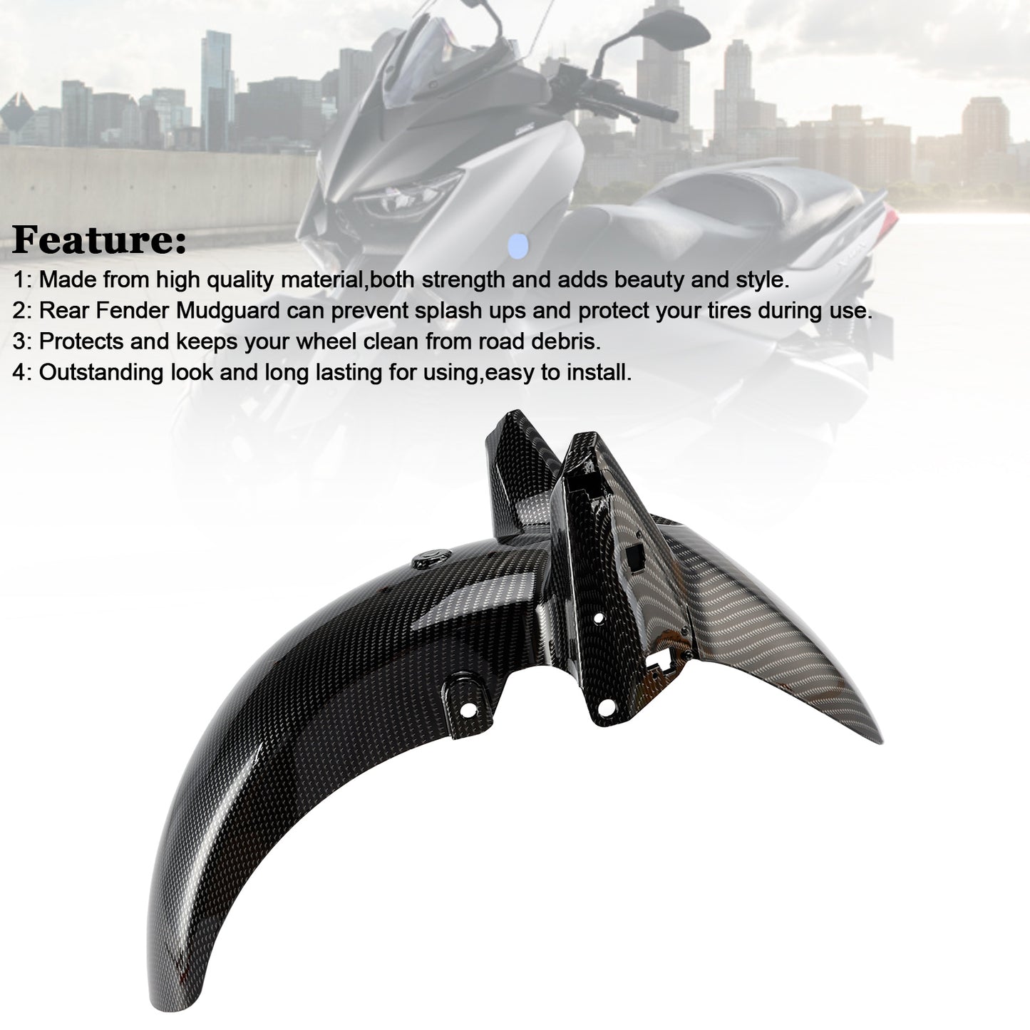 Parafango anteriore Yamaha X-MAX 300 2023-2024, carenatura