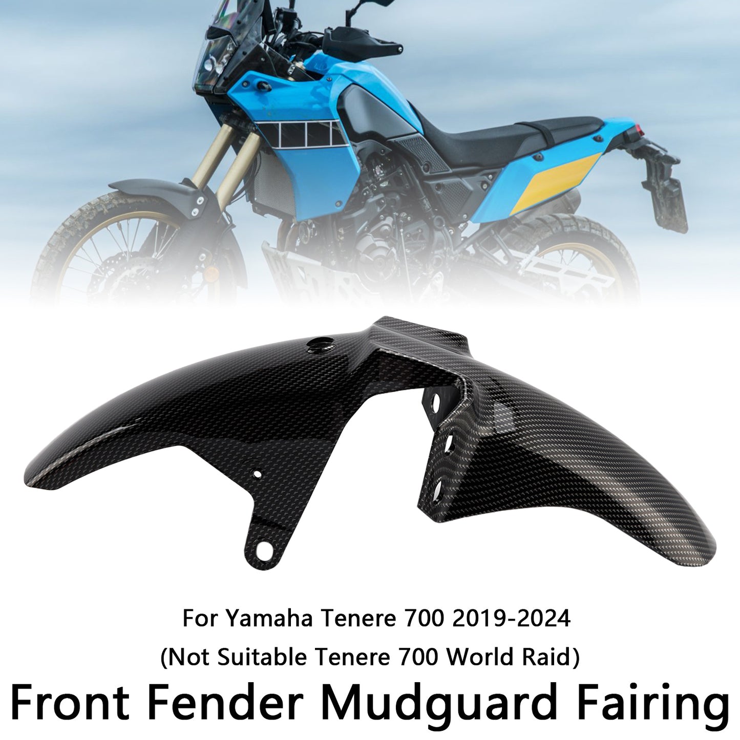 Carenatura parafango parafango anteriore Yamaha Tenere 700 2019-2024