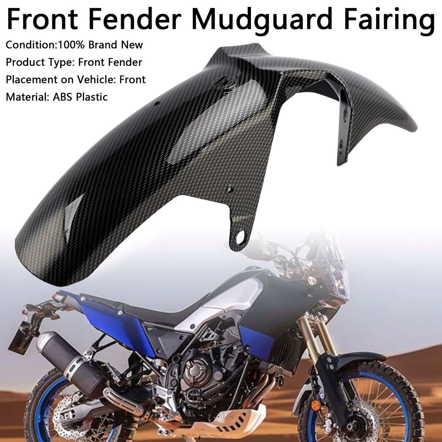 Carenatura parafango parafango anteriore Yamaha Tenere 700 2019-2024