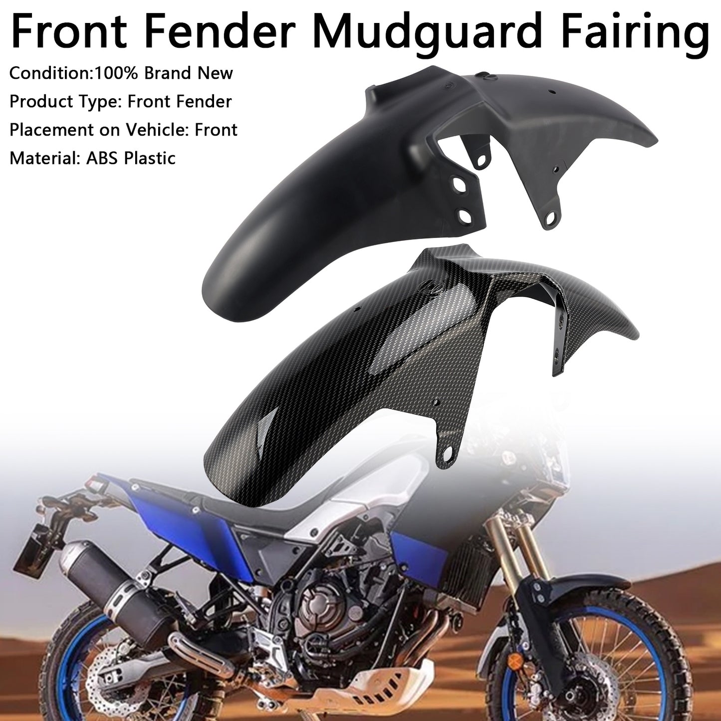 Carenatura parafango parafango anteriore Yamaha Tenere 700 2019-2024