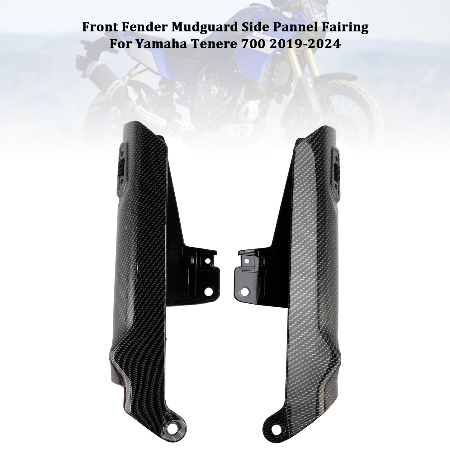 Protezione pannello laterale parafango anteriore Yamaha Tenere 700 2019-2024