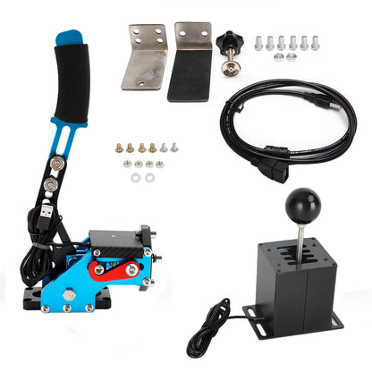 Freno a mano USB con morsetto e cambio ad H per volante Logitech G29 Sim Racing