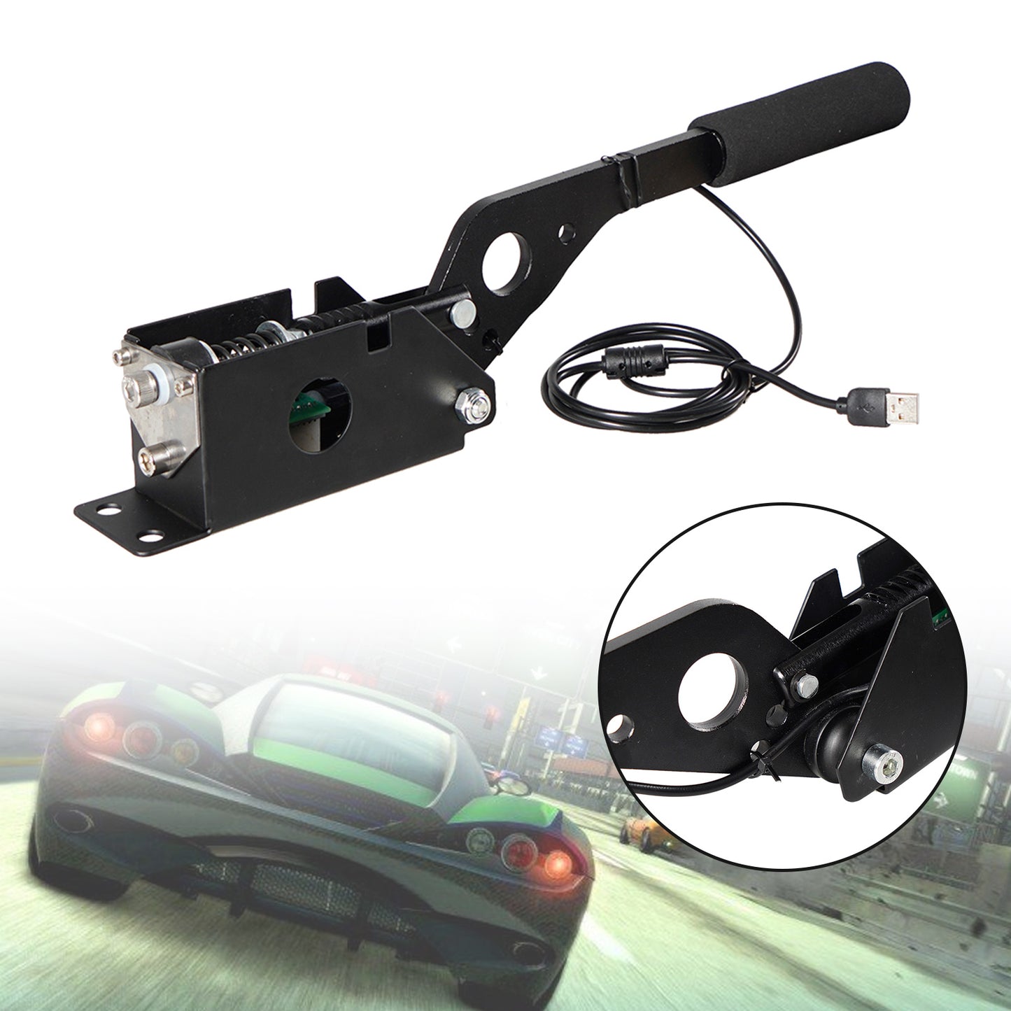 Giochi di corse Freno a mano SIM USB Kit per G25/27/29 T500 Fanatec/OSW/Dirt Rally